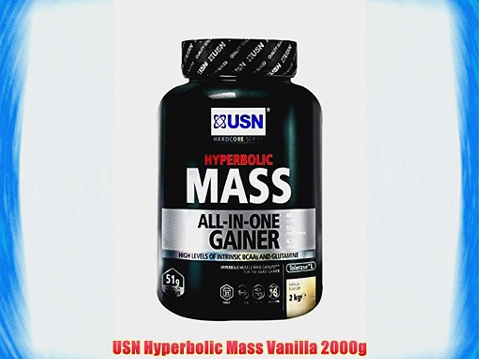 USN Hyperbolic Mass Vanilla 2000g