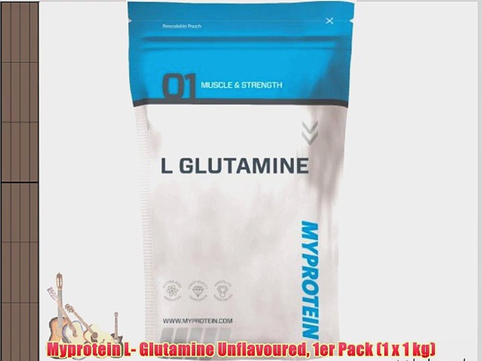 Myprotein L- Glutamine Unflavoured 1er Pack (1 x 1 kg)