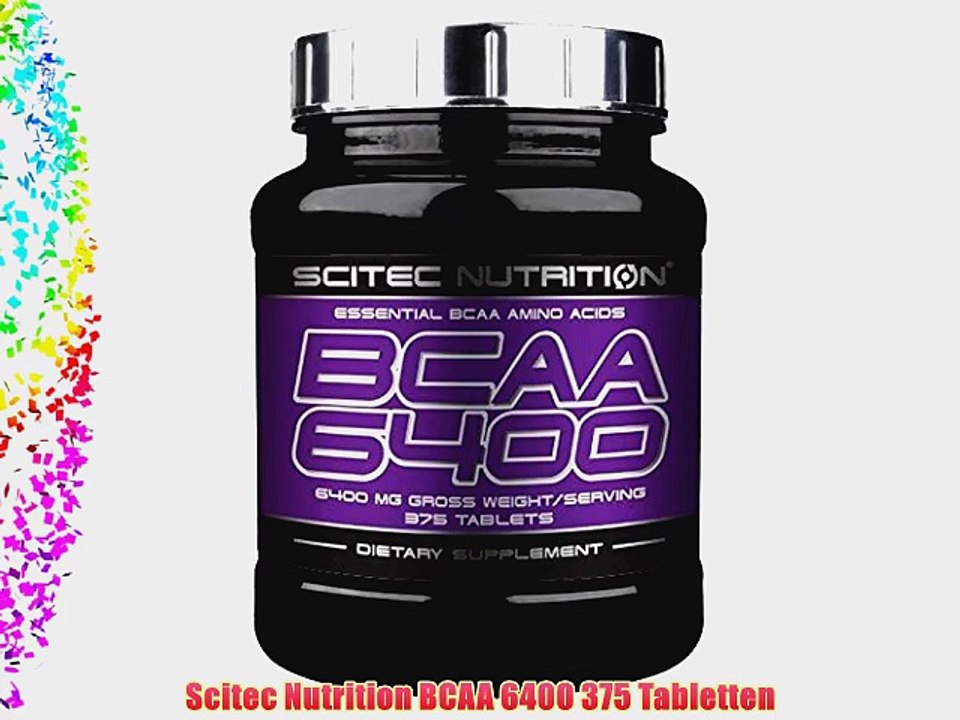 Scitec Nutrition BCAA 6400 375 Tabletten