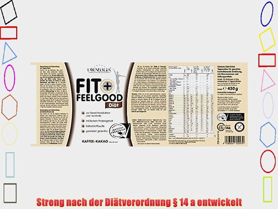 Layenberger Fit Feelgood Schlankdi?t Kaffee-Kakao 3er Pack (3 x 430 g)