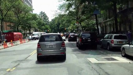 Driving Through Central Park, New York City, Sped Up