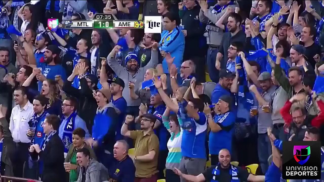 America vs Montreal Impact 4-2 Concacaf Champions Abril,29 2015 Highlights Univsion