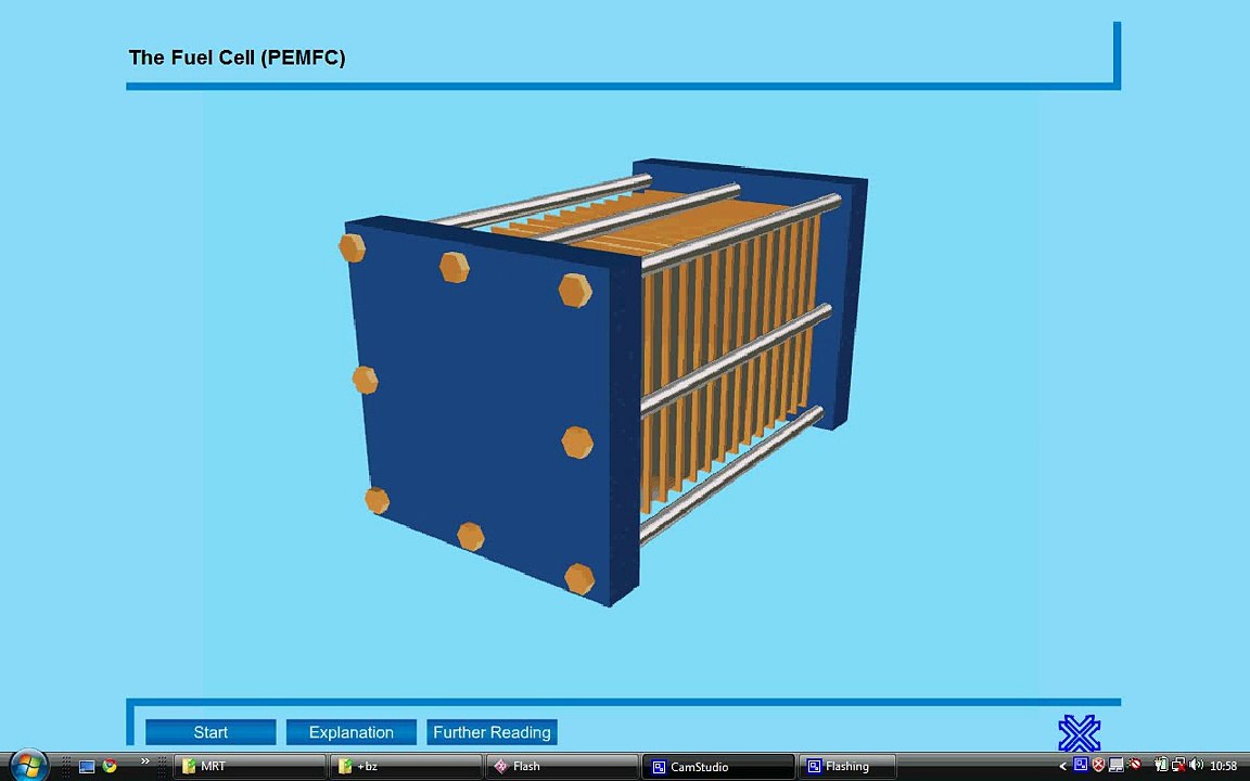 Fuel cell (PEMFC), animation; www.bigs.de