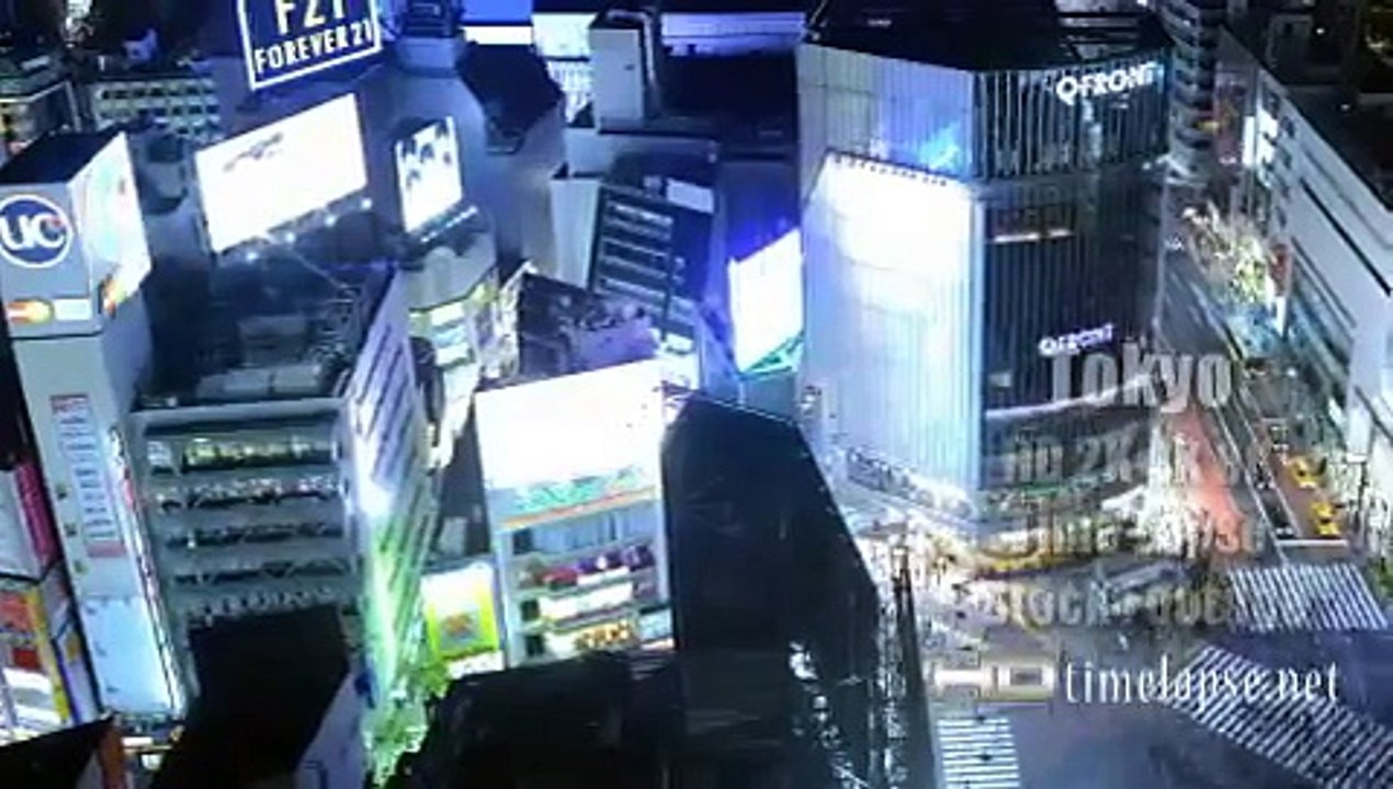 Tokyo, Japan - UHD Ultra HD 2K 4K 8K Video Time Lapse Stock Footage Royalty-Free