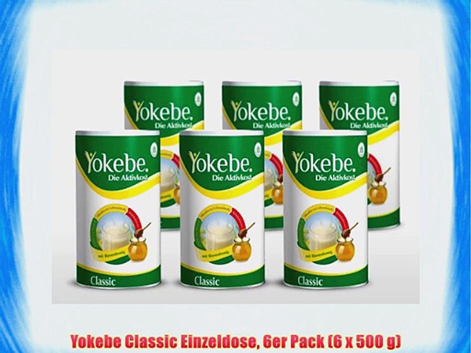 Yokebe Classic Einzeldose 6er Pack (6 x 500 g)