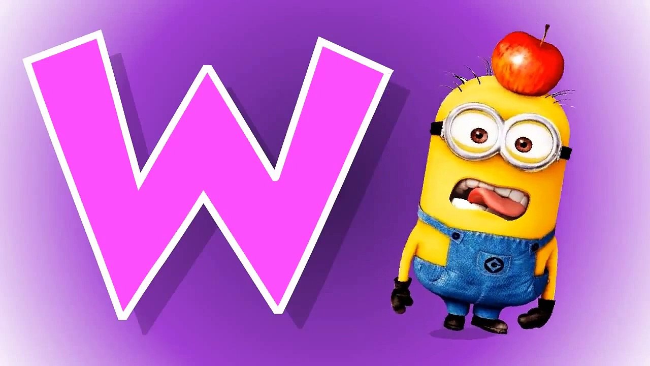 134 Minions Cartoon ABC Songs For Children   Minions Cartoon ABC Alphabets Song   Minions ABC Song