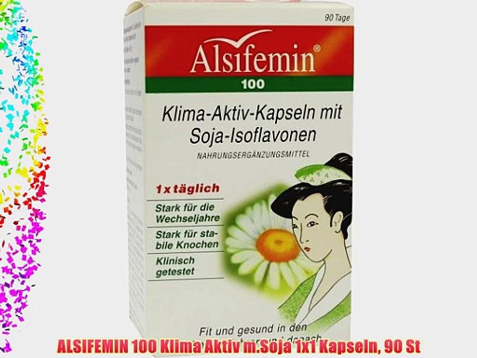 ALSIFEMIN 100 Klima Aktiv m.Soja 1x1 Kapseln 90 St