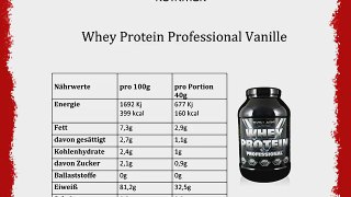 SygLabs Whey Protein Professional Vanille - 1000g Dose Molkenprotein