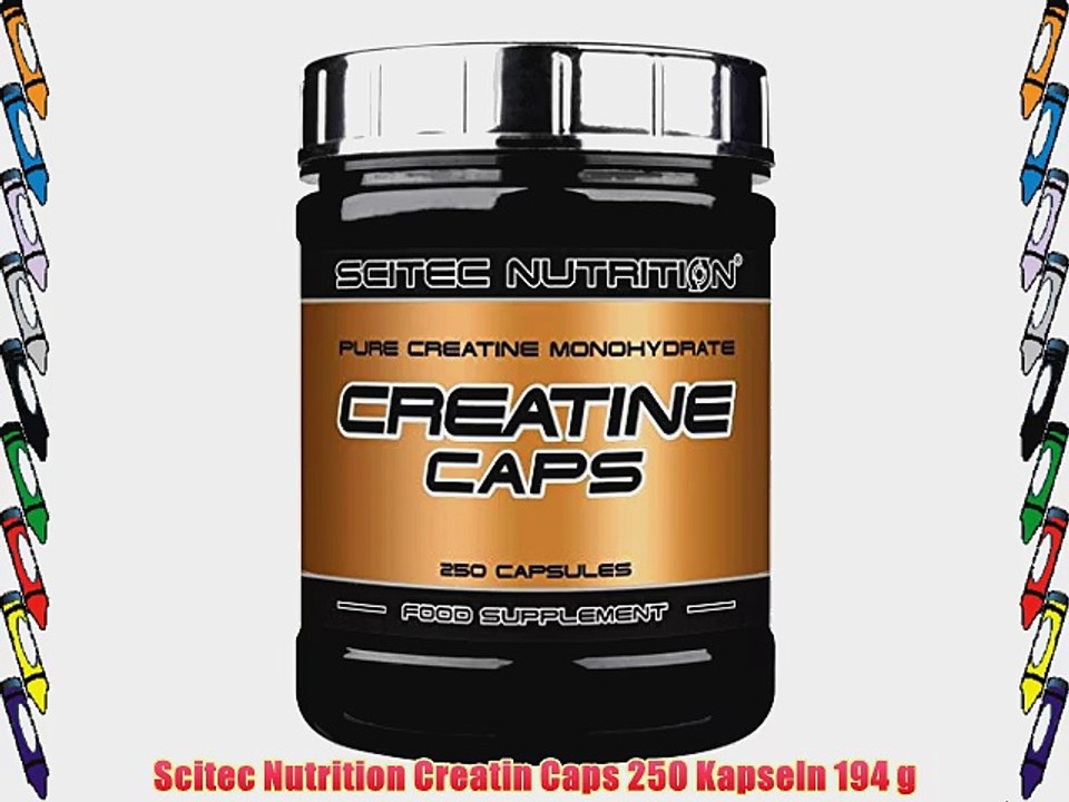Scitec Nutrition Creatin Caps 250 Kapseln 194 g