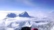 On top of Mount Everest
