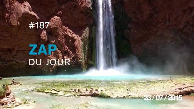 ZAP DU JOUR #187 : Backflip en ski à 3 / Comment cuire un oeuf rapidement . Pêcher sous l'eau / Un concombre sournois /