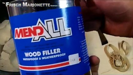 Frisch Marionette Tutorial: Making Puppet Heads with MendALL Wood Filler