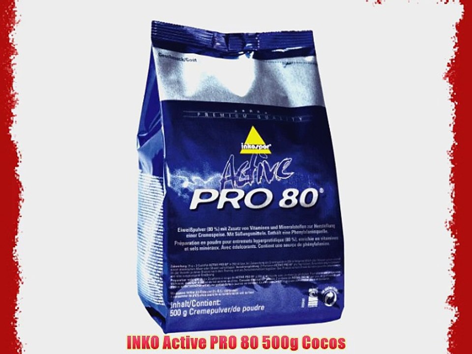 INKO Active PRO 80 500g Cocos