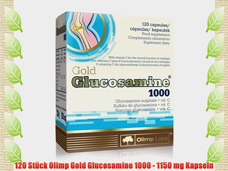 120 St?ck Olimp Gold Glucosamine 1000 - 1150 mg Kapseln
