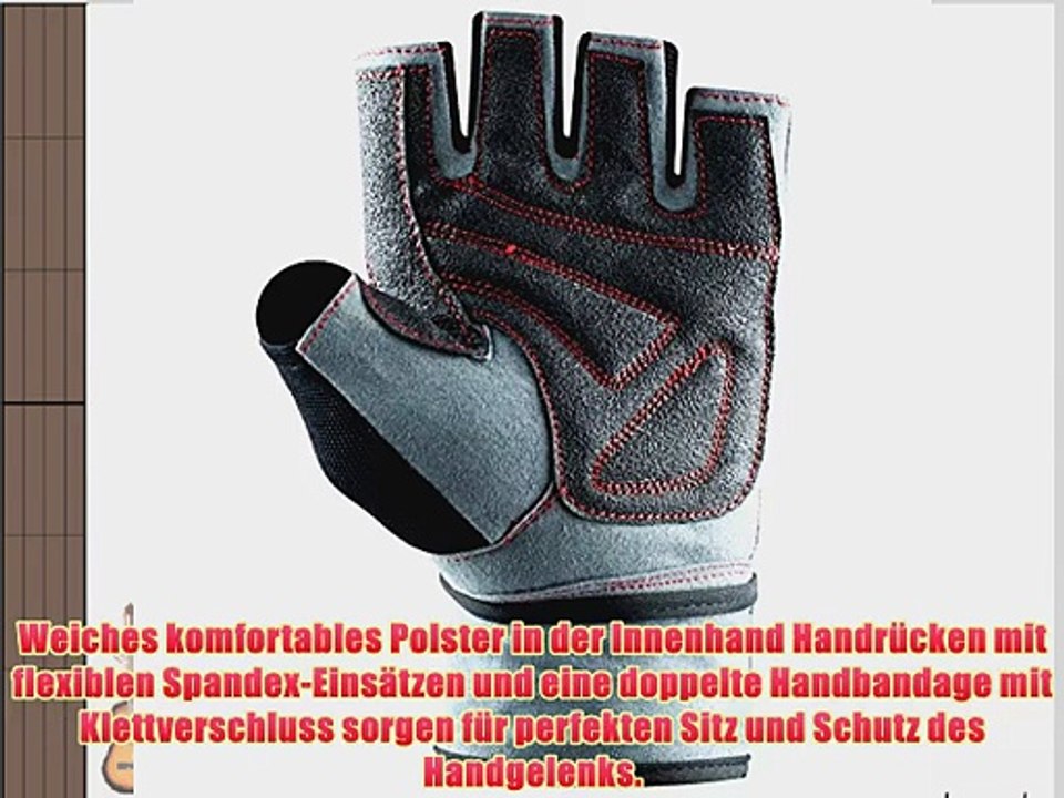 C.P.Sports Fitnesshandschuhe Pro-Trainer Bandagen Handschuh Gr.L