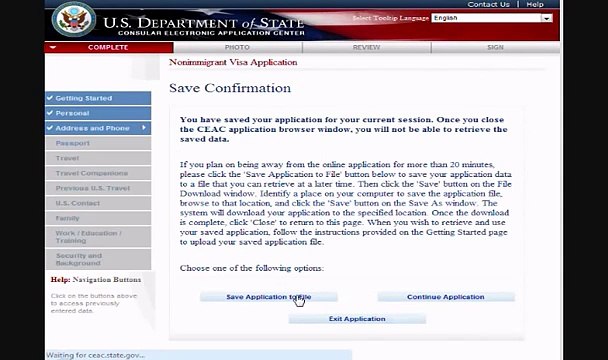 US VISA DS-160 FORM FILLING GUIDANCE
