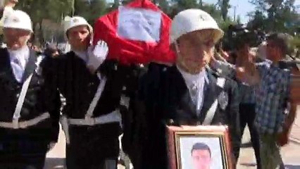 Şehitlere şehitli veda !