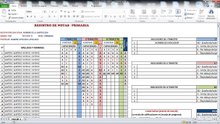 EXCEL NOTAS EN LETRAS - SUMAR LETRAS - PRIMARIA - AD A B C