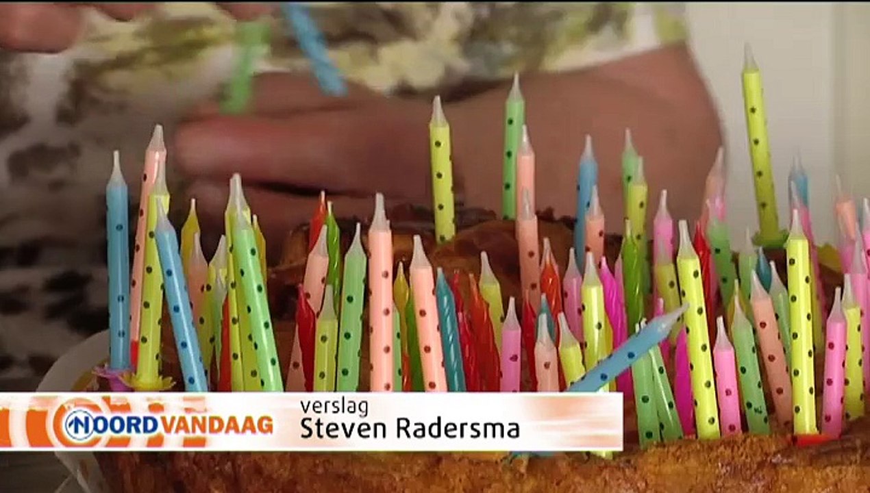 Drie Groningse broers zien tegelijk Abraham - RTV Noord