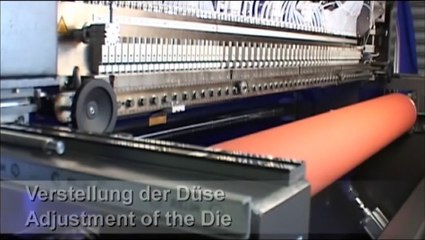 Adhesive Coating - INATEC Hotmelt Slot Die Curtain Coater