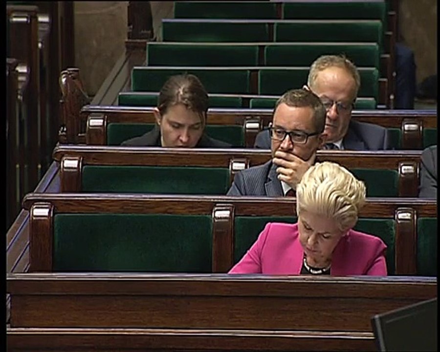 Poseł Maria Nowak - Wystąpienie z dnia 21 lipca 2015 roku.