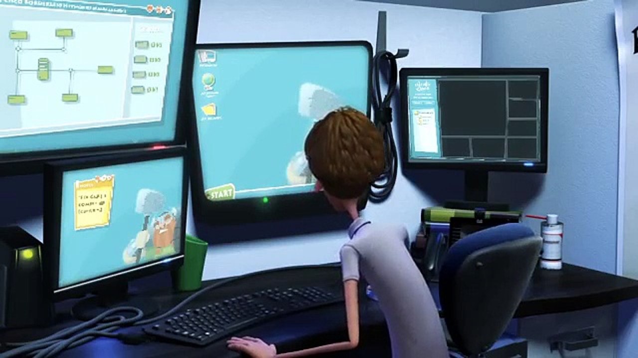 "Ike puede hacerlo" - (Divertido corto de dibujos animados) - Cisco Borderless Networks