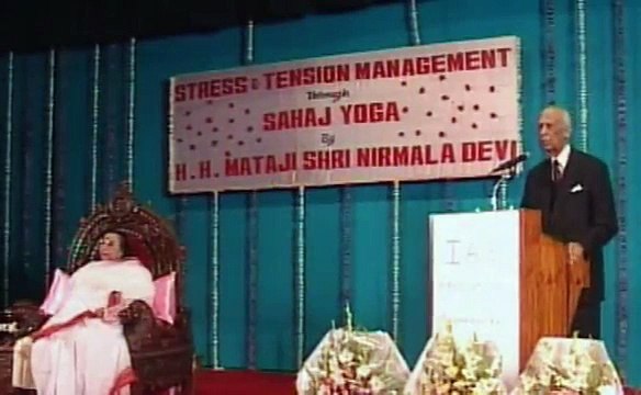 2000-0311 Dr C.P. Srivastava, Speech on Sahaja Yoga Meditation conference, Mumbai, India