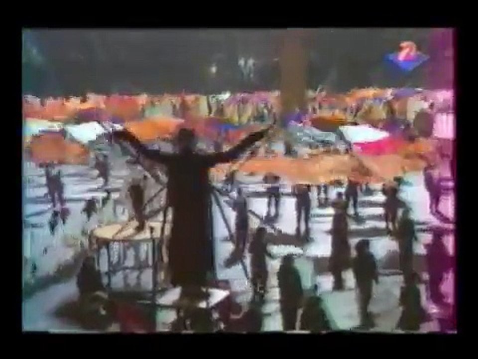 Cérémonie d'Ouverture des Jeux Olympiques d'Albertville / les drapos.avi