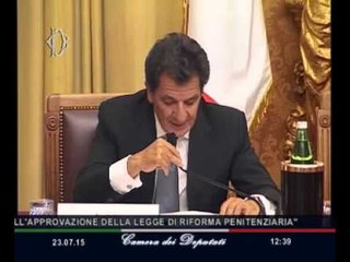 Roma - Quarant'anni dall'approvazione della legge di riforma penitenziaria (23.07.15)