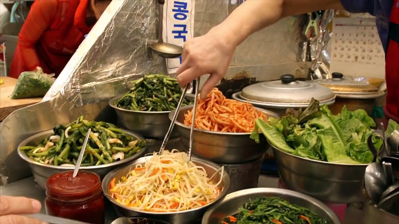 Korean Street Food Gwangjang Market