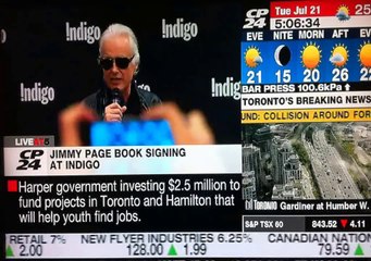 Jimmy Page in Toronto