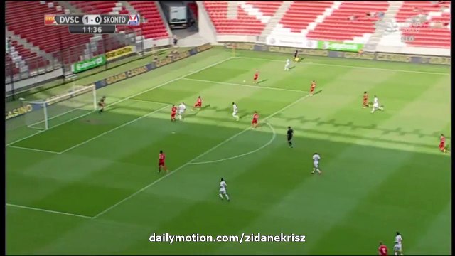 2-0 Norbert Balogh Goal | Debrecen v. Skonto Riga - Europa League 2nd Round 23.07.2015