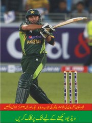 Afridi hitting 32 runs in one over. zeeshan