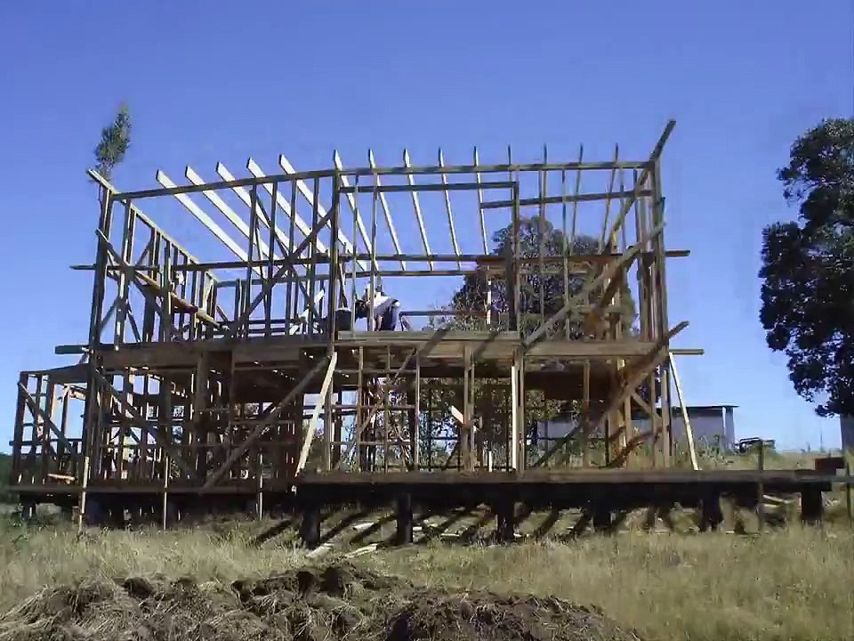 construccion casa de madera