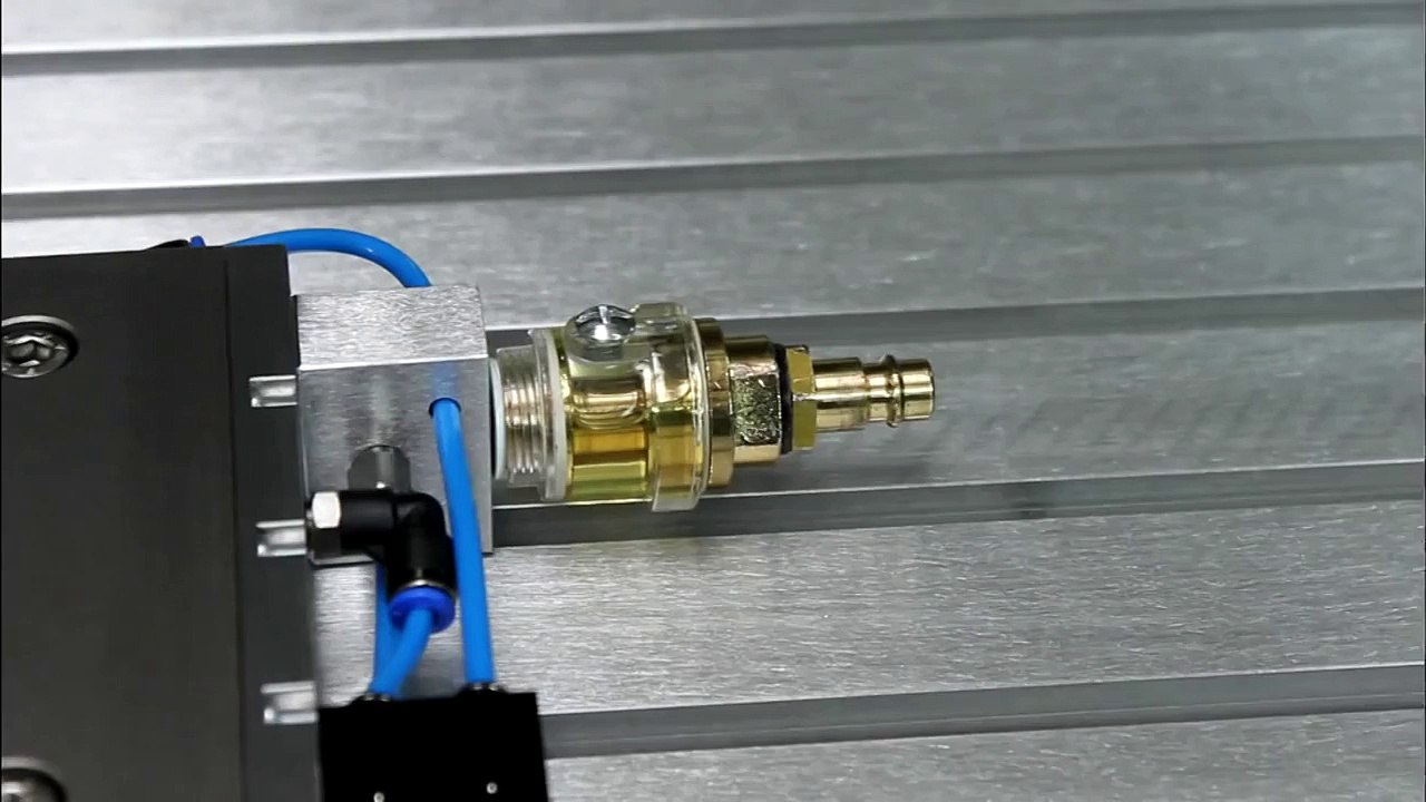 Pneumatik Spannsystem zur schnellen Serienbearbeitung