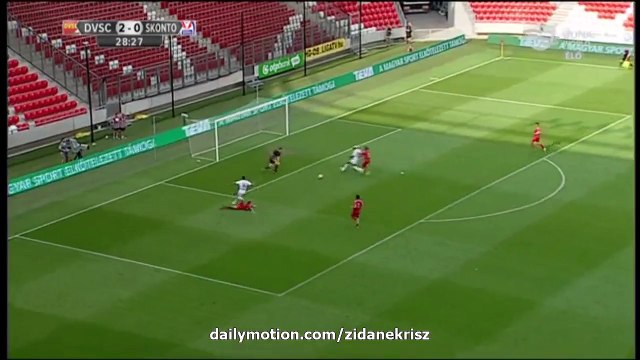 3-0 Ibrahima Sidibe Goal - Debrecen v. Skonto Riga - Europa League 2nd Round 23.07.2015