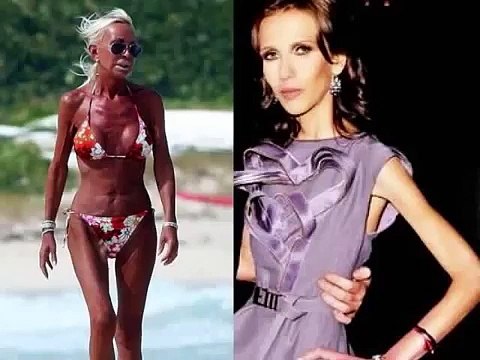 Donatella & Allegra Versace ; Sad House of Versace