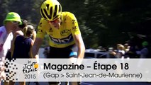 Magazine - Étape 18 (Gap > Saint-Jean-de-Maurienne) - Tour de France 2015
