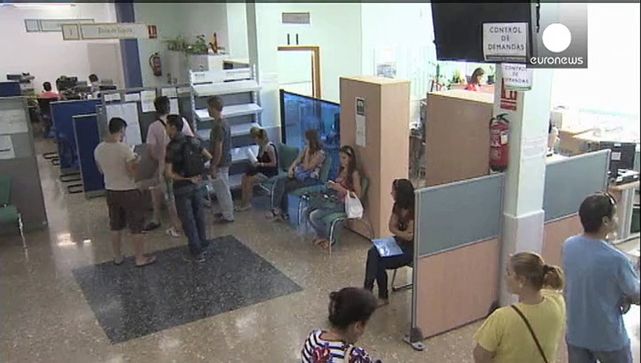 Weniger Arbeitslose in Spanien, aber immer noch viele
