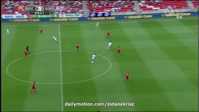 9-2 Geoffrey Castillion Goal - Debrecen v. Skonto Riga - Europa League 2nd Round 23.07.2015