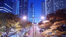 Time Lapse - Nishi Shinjuku Night Buildings