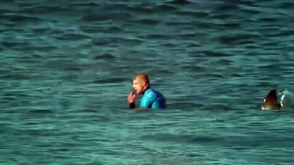 Shark attack champion surfer Mick Fanning in South Africa