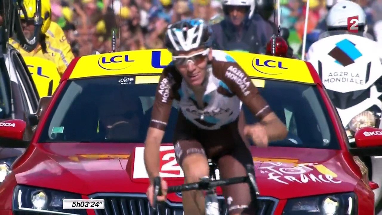 Tour de France : Romain Bardet s'impose devant Pierre Rolland, doublé Français à Saint-Jean-de-Maurienne