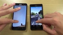 My parcels Aliexpress .Xperia M4 Aqua VS Asus Zenfone 2.Speed Test review