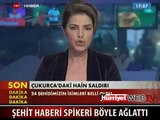 TRT Spikeri Şehit haberi verirken ağladı! CANLI YAYIN! 19 Ekim 2011