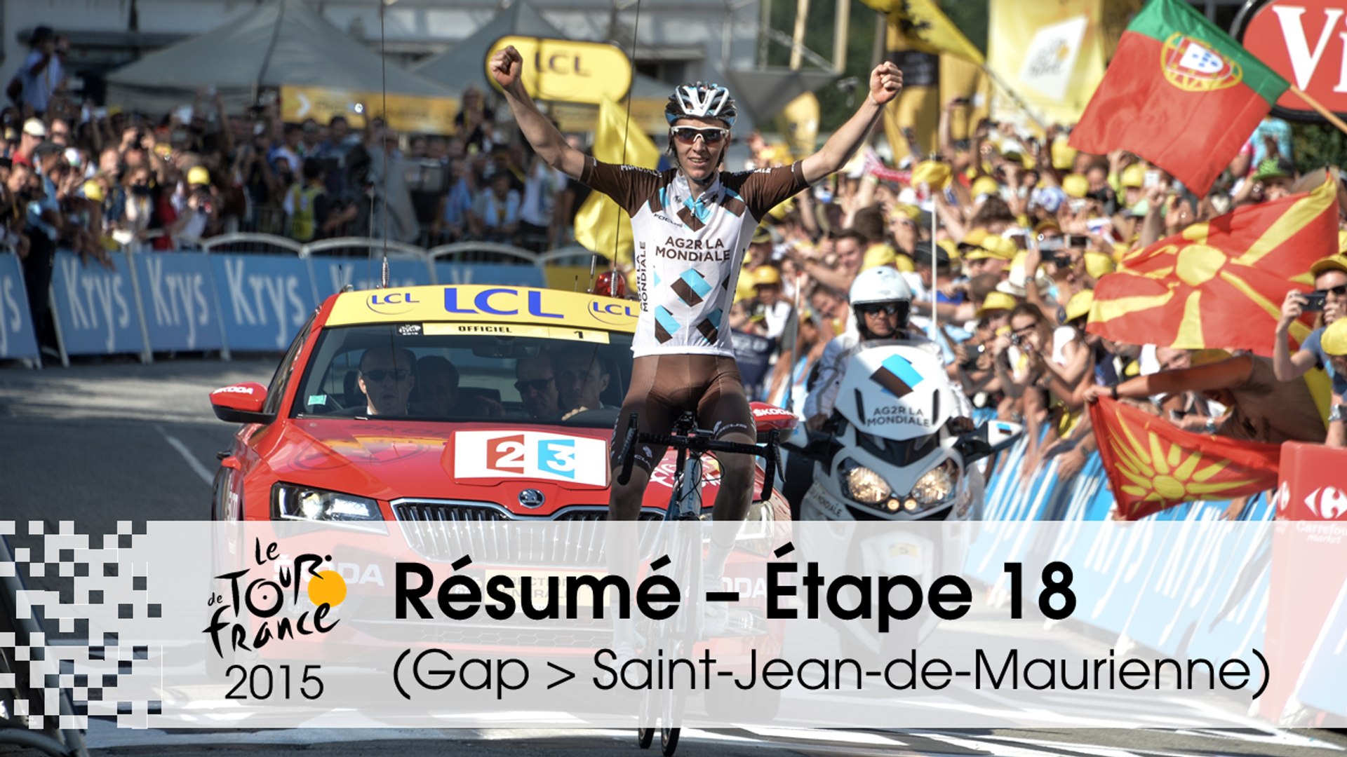 Résumé - Étape 18 (Gap > Saint-Jean-de-Maurienne) - Tour de France 2015 -  Vidéo Dailymotion