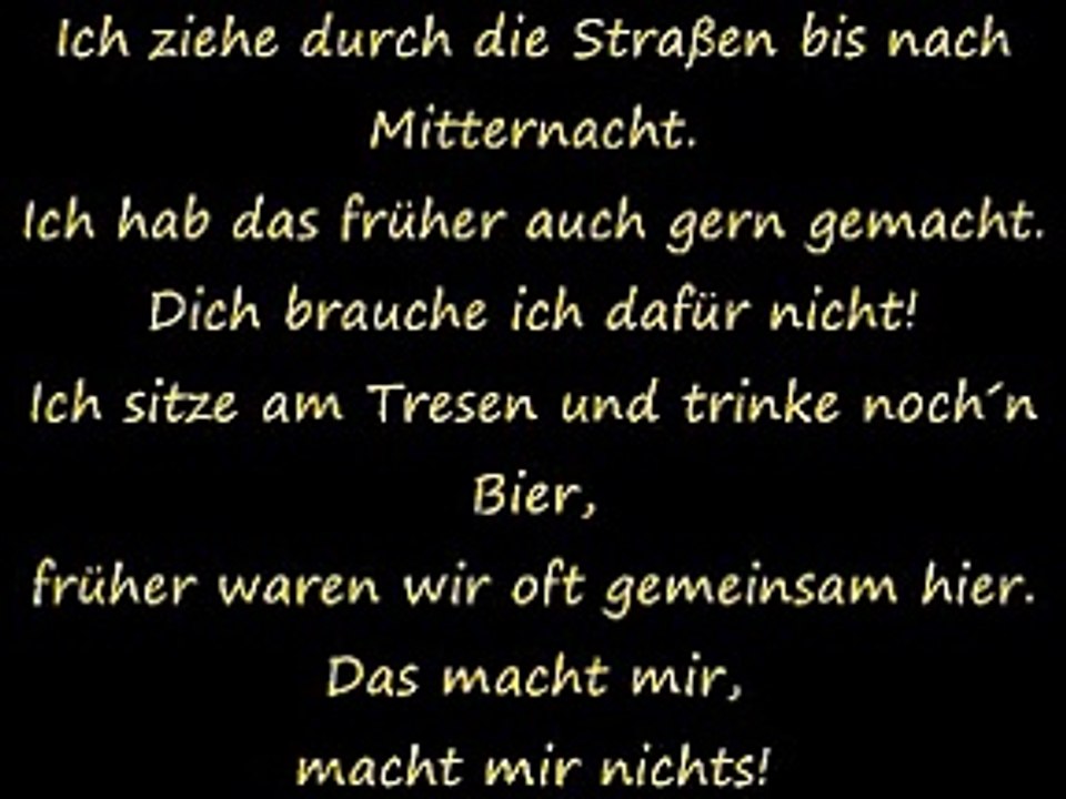 Verdammt ich lieb Dich