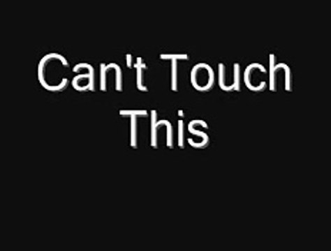 MC Hammer - U Can't Touch This