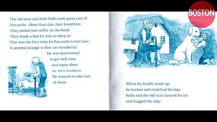 English listening Practice A Dog of Flanders Audio picture book