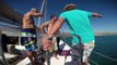 Kitesurf Trip 2014 Catamaran Cyclades Sailing Naxos Flisvos